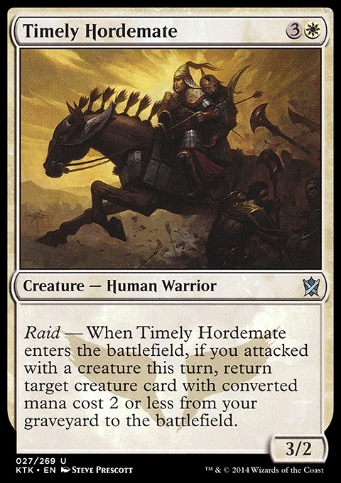 Timely Hordemate